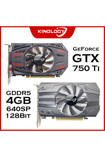 Choice 750ti 4gb Kinology GTX 750 Ti 4GB Full New graphics card GDDR5 192bit 750Ti Video card 4gb placa de