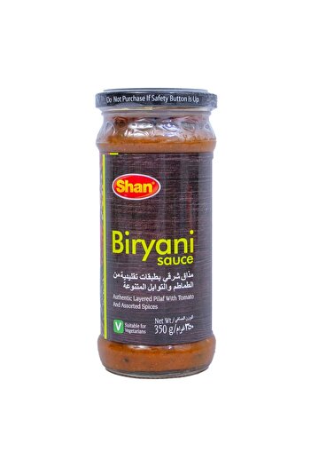 Shan Biryani Sauce 350 g Authentic Biryani Taste, Ready-to-Cook Curry Base for Flavorful Meals