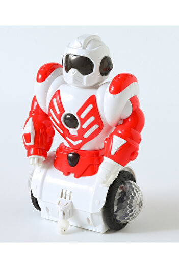 Fab N Funky Robot Toy For Kids With Engaging Dancing Action, 3 Years+, 70 x 45 x 96 cm - Red and White