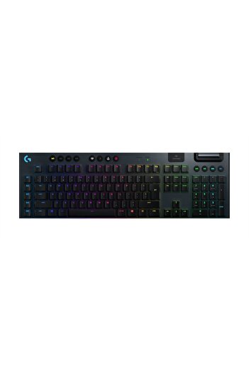 logitech Tastatură mecanică de gaming G915, ultra-subțire, wireless Lightspeed, Lightsync RGB, software tactil