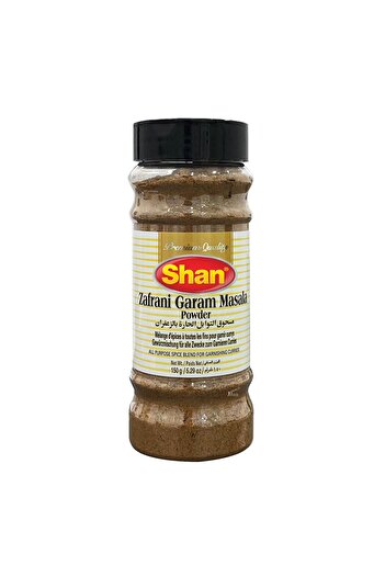 Shan Zafrani Garam Masala Powder 150 g Premium Spice Blend with Saffron for Rich Aromatic Flavor
