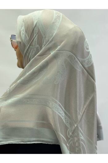 ALDAYER Scarf 120 Viscose Jacquard Pattern 3