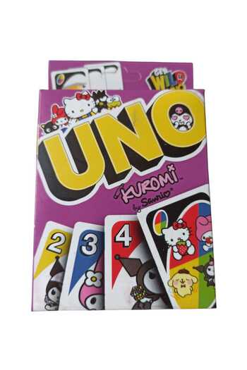 Hureggo Uno Kuromi Game Cards & Cardboard Card Version