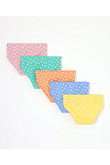 Minoti 5 Pack All Over Stats Panties - Multicolor