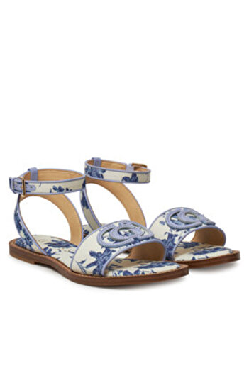 Guess Sandale damă albastre FLJSI2FAP03