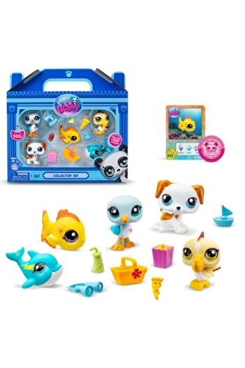 Littlest Pet Shop Set 5 figurine Littlest Pets Shop - Beach Besties