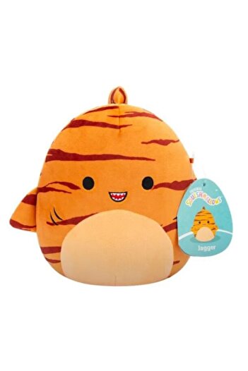Squishmallows Plush Toy Jagger, 19cm, Orange