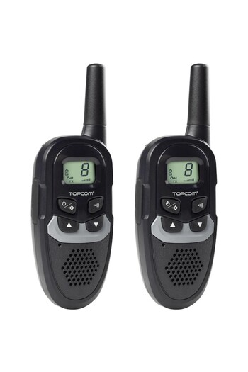Topcom Stație walkie-talkie RC-6410, PMR, 8 canale, două unități, negru
