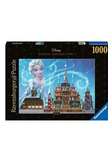 RAVENSBURGER Puzzle 1000 pieces - Disney Castle Collection - Elsa