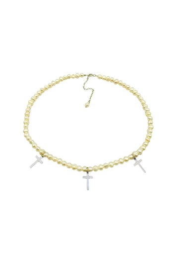 Abundo Colier "Divine" din perle de cultură și argint 925, 39 cm