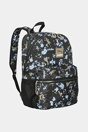 Relaxion Greyhound Water Repellent Patterned Custom Fabric Casual and School Backpack