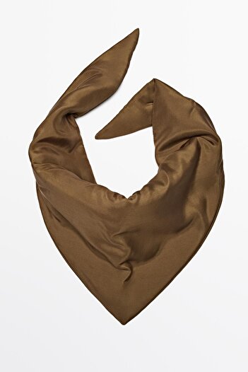 Massimo Dutti Kapitone %100 ipek bandana