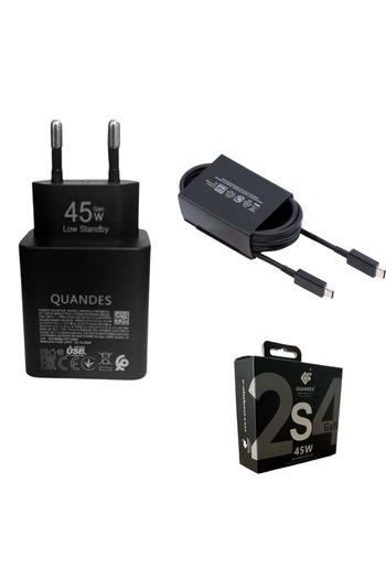 QUANDES Super Fast Charge 45W PD USB C Charger, T4510