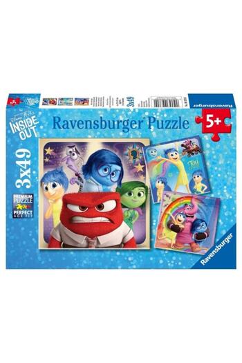 RAVENSBURGER Puzzle 3x49 Ravensburger, 192x279mm, for kids 5+