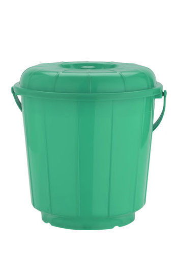 Bisbell Plastic Bucket with Lid – 20L Capacity | Heavy-Duty,Storage Container for Home,BB1456