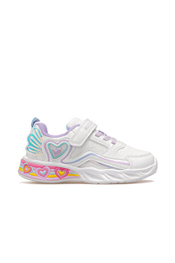 BUCKHEAD Berry Girl's Light Light Sneaker Sports Shoes 25K Buck3046 White