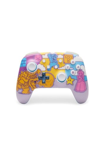 Powera Controller Enhanced Wireless Mushroom Kingdom Pop Art