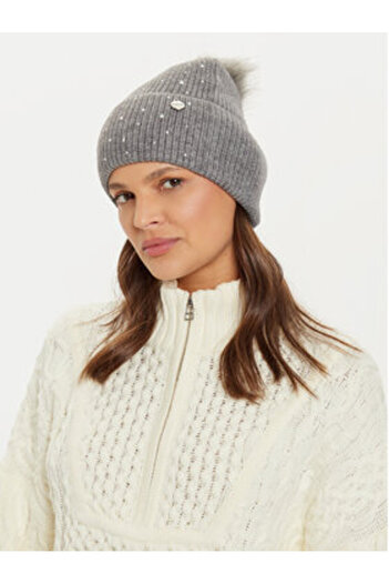 Guess Women's Gray Hat AW5213POL01