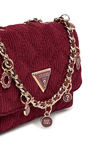 Guess Women's Burgundy Handbag HWCG9673740