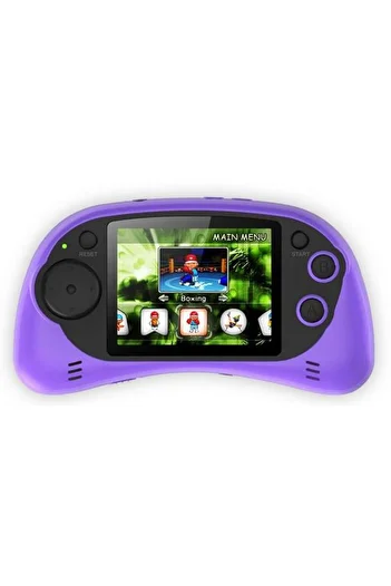 SERIOUX Portable Console SRX-PGC200-PP, 2.7" Screen, 200 Included Games (Purple)