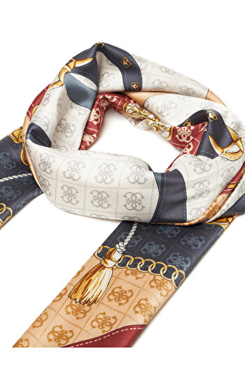 Guess Women's Scarf Colorful, Gray AW5343POL03