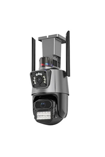 Imou Exterior Surveillance Camera with Siren, Human Detection, Z88, Plastic, Black