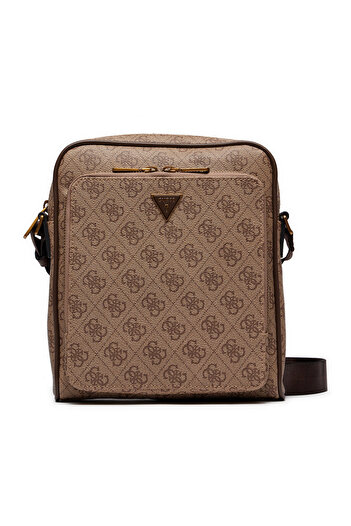 Guess Men's Beige Pouch HMMILOP4260