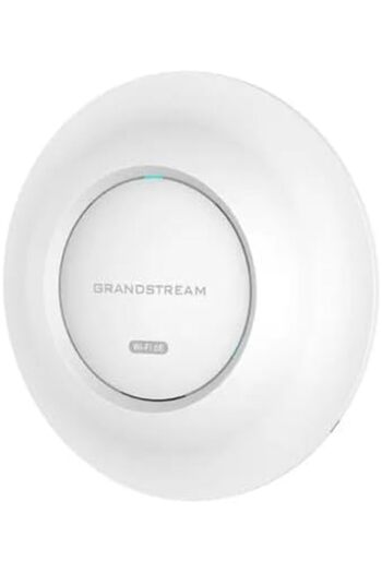 GRANDSTREAM نقطة وصول Wi-Fi 6E 2x2 802.11ax، AX5400، 1xGigE، 1x2.5GigE، BLE، HE160 GWN7665