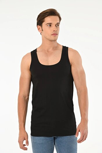 Mfö Life İç Giyim 5 Pieces Classic Strappy Modal Shoulder Loop Men's Undershirt 1St Quality Is Made of 100% Cotton Yarns.