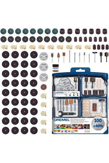 Dremel 100-Piece Accessory Kit, for use with Tools