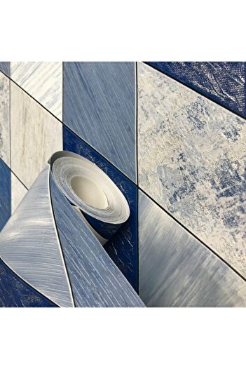 Slavyanski Oboi Super washable vinyl wallpaper, for bathroom and kitchen, 5586-03 Romb