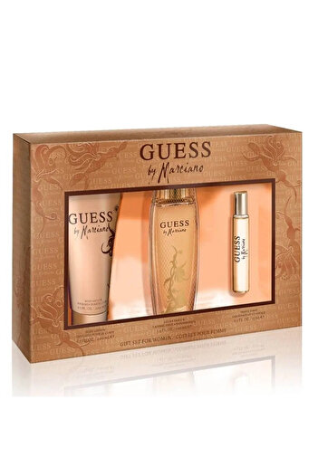 Guess مجموعة باي مارسيانو للنساء EDP 100 مل + Bl 200 مل + EDP 15 مل