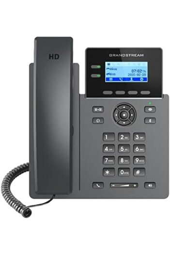 GRANDSTREAM Networks GRP2602P IP Phone Black 2 lines LCD Wi-Fi