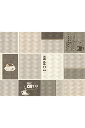Slavyanski Oboi Super-washable vinyl wallpaper, Coffee Break