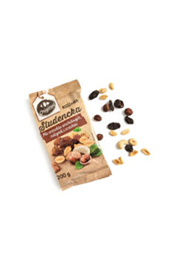 Crf Origin Amestec student fructe uscate si nuci Carrefour Original 200g