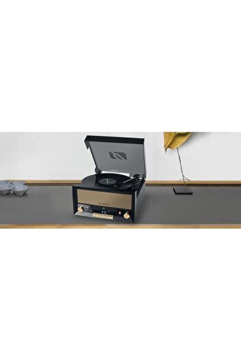 Muse Pick-up MT-110 B, Bluetooth, Radio FM, CD Player, USB, 20 W (Black)
