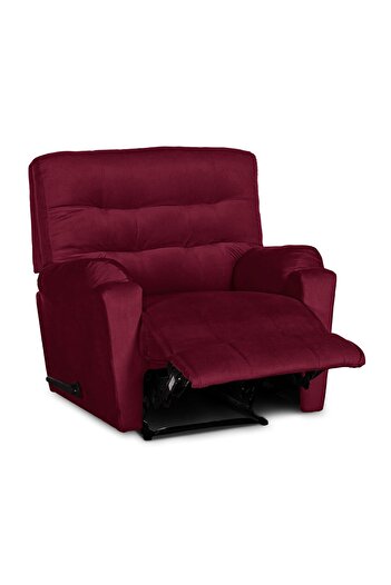 BACK COMFORT Bloom Rest Velvet Classic Recliner, Adjustable Back