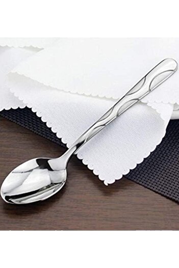 KIZILELMADA Large Stainless Steel Serving Spoon - 36 cm