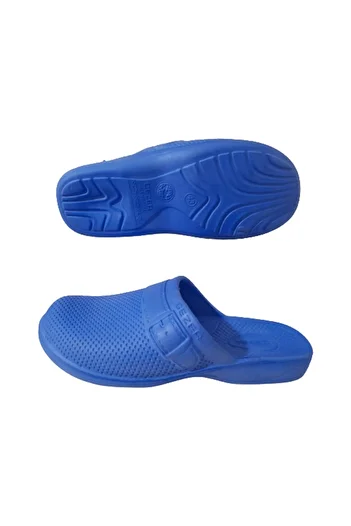 Yüsra Shop Gezer Bathroom -Hamam- Balcony -Washbasin Slippers Garden Slippers Blue Closed Front