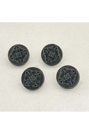 Abrar Metal Snap Buttons For Men's Saudi Thobe - Set of 8