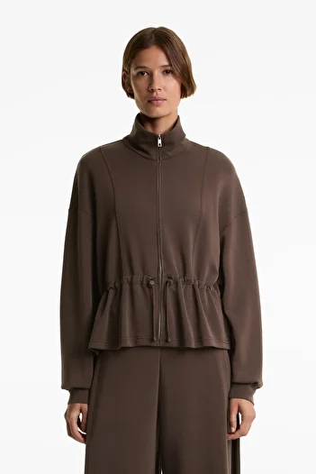 Oysho Jacket with soft-touch modal