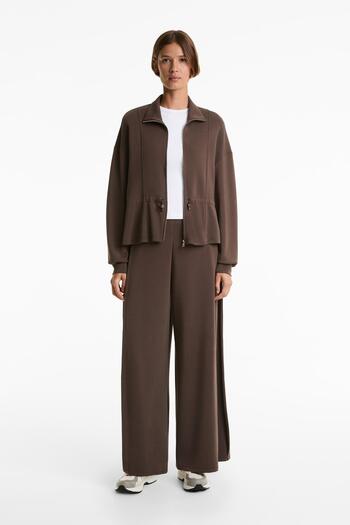 Oysho Jacket with soft-touch modal