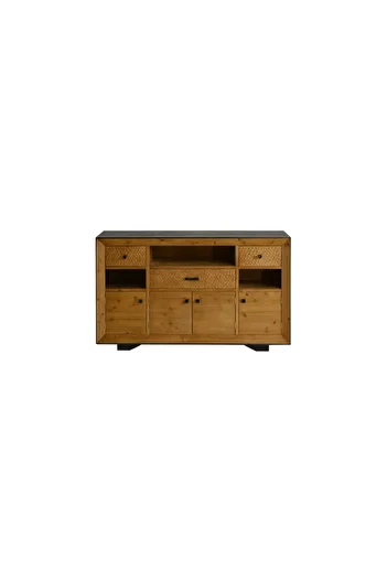 Homedit Console Furniture Solid Wood, Wabi Comoda, 160 cm x 95 cm x 40 cm,