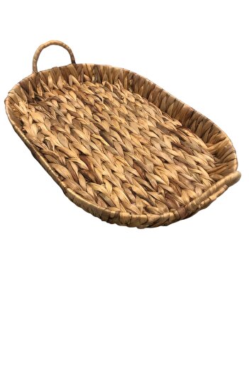 Romans Wicker Handmade 30X43 cm Tray Oval
