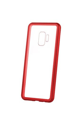 OEM Protective Case Compatible with Samsung Galaxy A20 A205 / A30 A305, Magneto Frame, CN125, Red