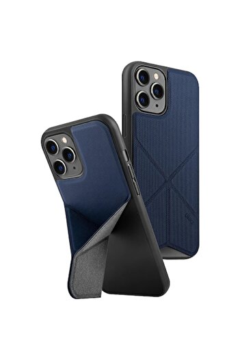 Bibilel Phone Case for Apple iPhone 12 Pro Max, UNIQ, Transforma Rigor, Navy