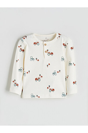 LC Waikiki Sparkling Choices from Shining Store |   Crew Neck Baby Boy T-Shirt and Leggings 2-Piece Set