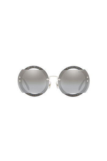 Miu Miu Mi̇u Mi̇u Smu06S C.C8O-1A0 63-17 Sunglasses