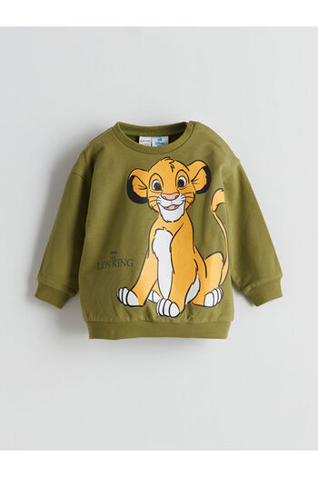 LC Waikiki Sparkling Selections from Shining Store |   Crew Neck Lion King Printed Baby Boy Sweatshirt And…