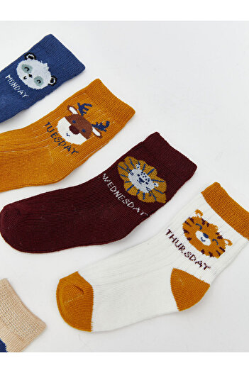 LC Waikiki Printed Boy Socks 7 Pack